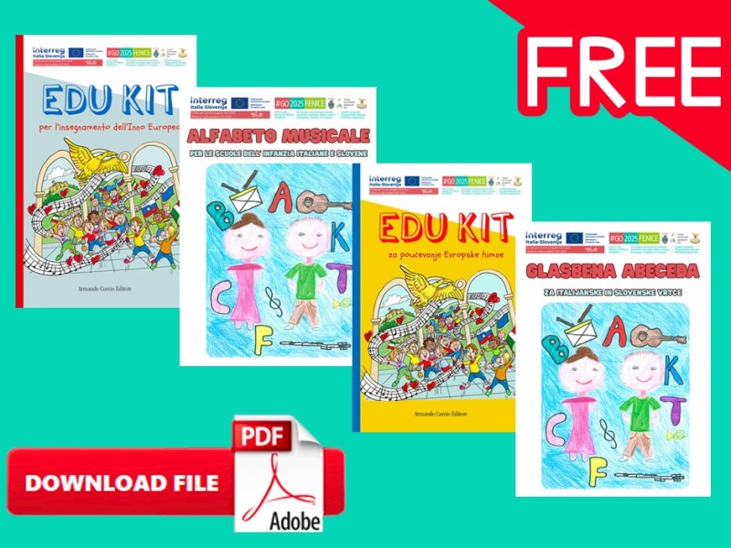 ⤵️ Download file 🇮🇹 🇸🇮 EDU KIT Inno alla Gioia/Odi radosti 🎶 Alfabeto Musicale/Glasbena abeceda&nbsp;🎵